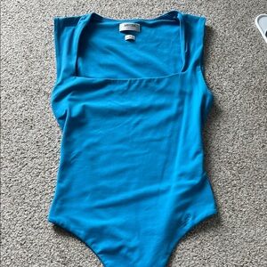 NWOT Aritzia Blue Women's Bodysuit